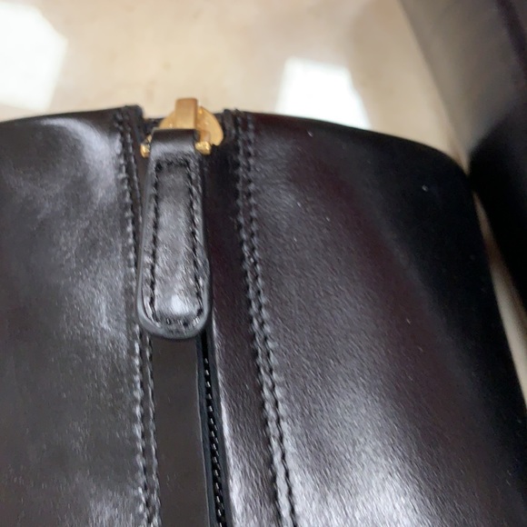 TORY BURCH RUBY PLATFORM CHAIN INLAY HEEL BOOTS - Picture 15 of 15